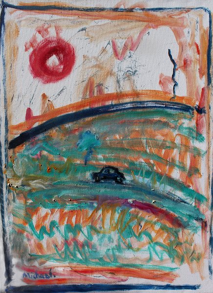 Michael Sarjeant - The lonely car